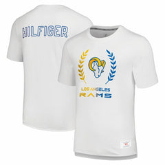 Los Angeles Rams Tommy Hilfiger Miles T-Shirt White - NFL