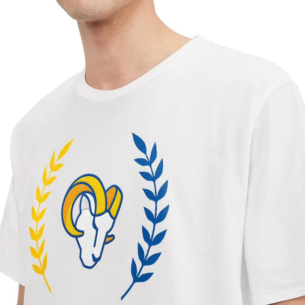 Los Angeles Rams Tommy Hilfiger Miles T-Shirt White - NFL