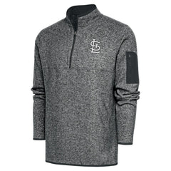 St. Louis Cardinals Antigua Metallic Big & Tall Quarter-Zip Jacket for sale