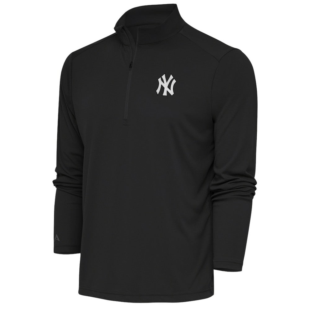New York Yankees Antigua Metallic Tribute Quarter-Zip Top discount