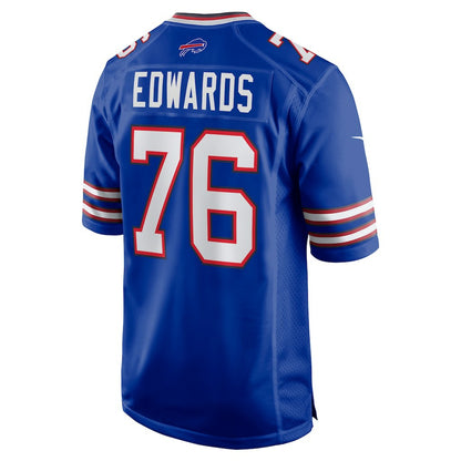 David Edwards Buffalo Bills Game Jersey - Royal | NFL Jerseys