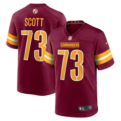 Trent Scott Washington Commanders Game Jersey Burgundy - Nike