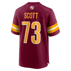 Trent Scott Washington Commanders Game Jersey Burgundy - Nike