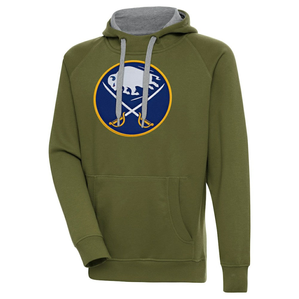 Buffalo Sabres - Antigua Victory Pullover Hoodie Olive