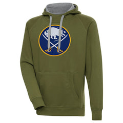 Buffalo Sabres - Antigua Victory Pullover Hoodie Olive