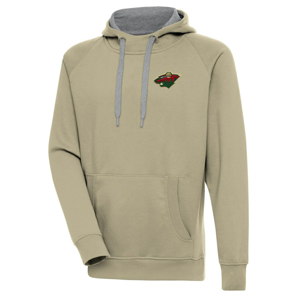 Minnesota Wild - Antigua Victory Pullover Hoodie Khaki