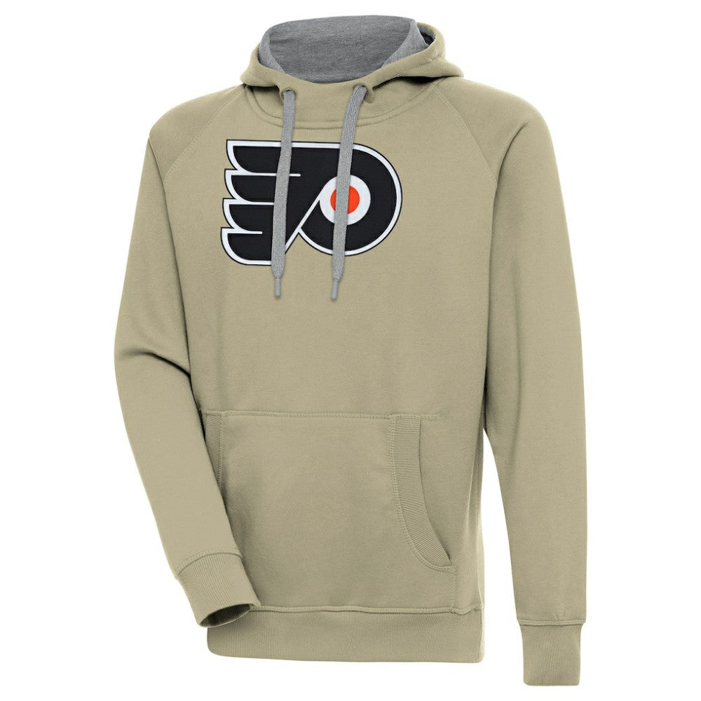 Philadelphia Flyers - Antigua Victory Pullover Hoodie Khaki