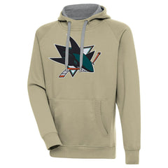 San Jose Sharks - Antigua Victory Pullover Hoodie Khaki