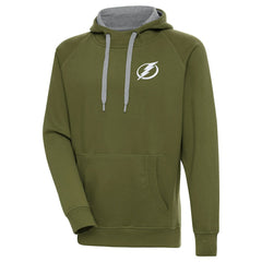 Tampa Bay Lightning - Antigua Victory Pullover Hoodie Olive
