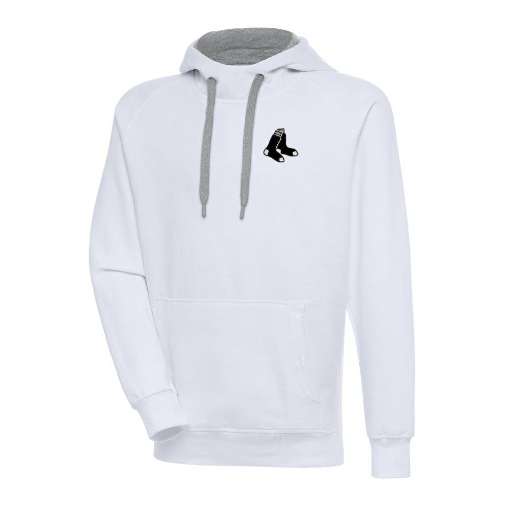 Boston Red Sox Antigua Metallic Victory Pullover Hoodie Near Me