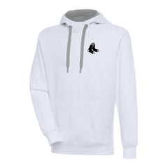 Boston Red Sox Antigua Metallic Victory Pullover Hoodie Near Me