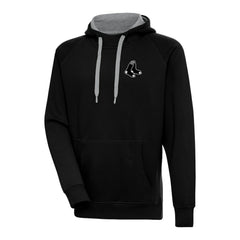 Boston Red Sox Antigua Metallic Victory Pullover Hoodie Clearance