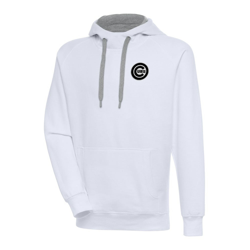 Chicago Cubs Antigua Metallic Victory Pullover Hoodie On Sale