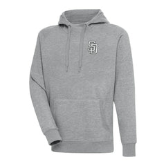 San Diego Padres Antigua Metallic Victory Pullover Hoodie On Sale