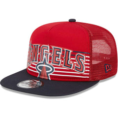 Los Angeles Angels New Era Speed Golfer Trucker Snapback Hat for sale