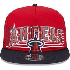 Los Angeles Angels New Era Speed Golfer Trucker Snapback Hat for sale