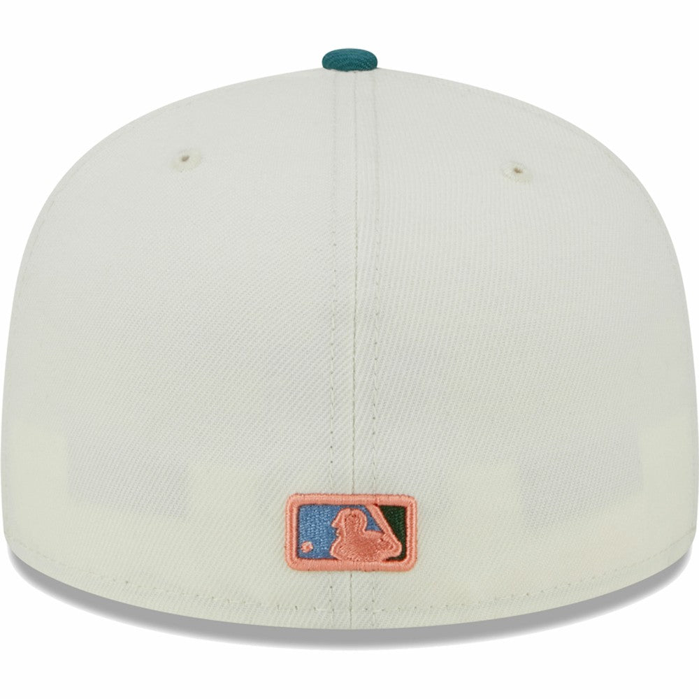 Los Angeles Dodgers New Era Chrome 59FIFTY Fitted Hat Lifestyle