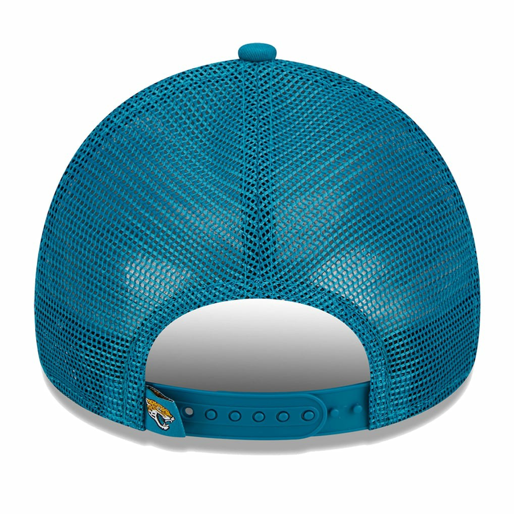 Jacksonville Jaguars New Era Women's McGee Trucker 9FORTY Adjustable Hat Teal - NFL