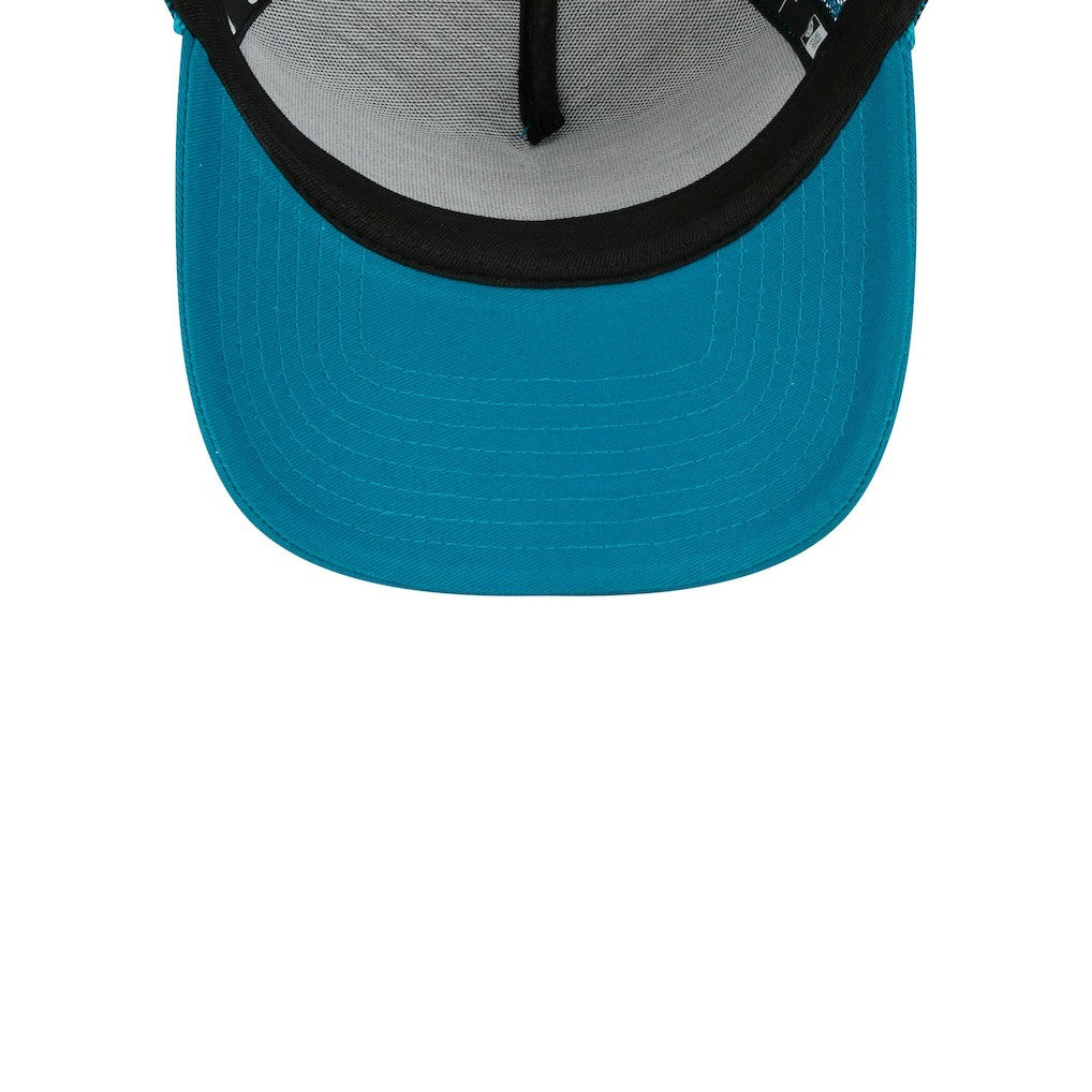 Jacksonville Jaguars New Era Women's McGee Trucker 9FORTY Adjustable Hat Teal - NFL