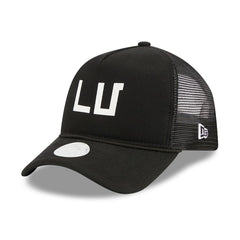 Las Vegas Raiders New Era Women's McGee Trucker 9FORTY Adjustable Hat Black - NFL