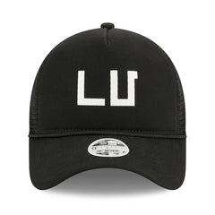 Las Vegas Raiders New Era Women's McGee Trucker 9FORTY Adjustable Hat Black - NFL