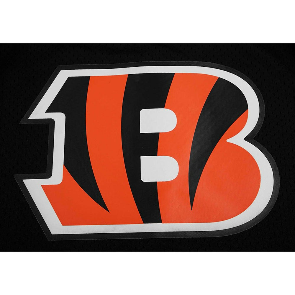 Joe Burrow Cincinnati Bengals Pro Standard Mesh Baseball Button-Up T-Shirt Black - NFL