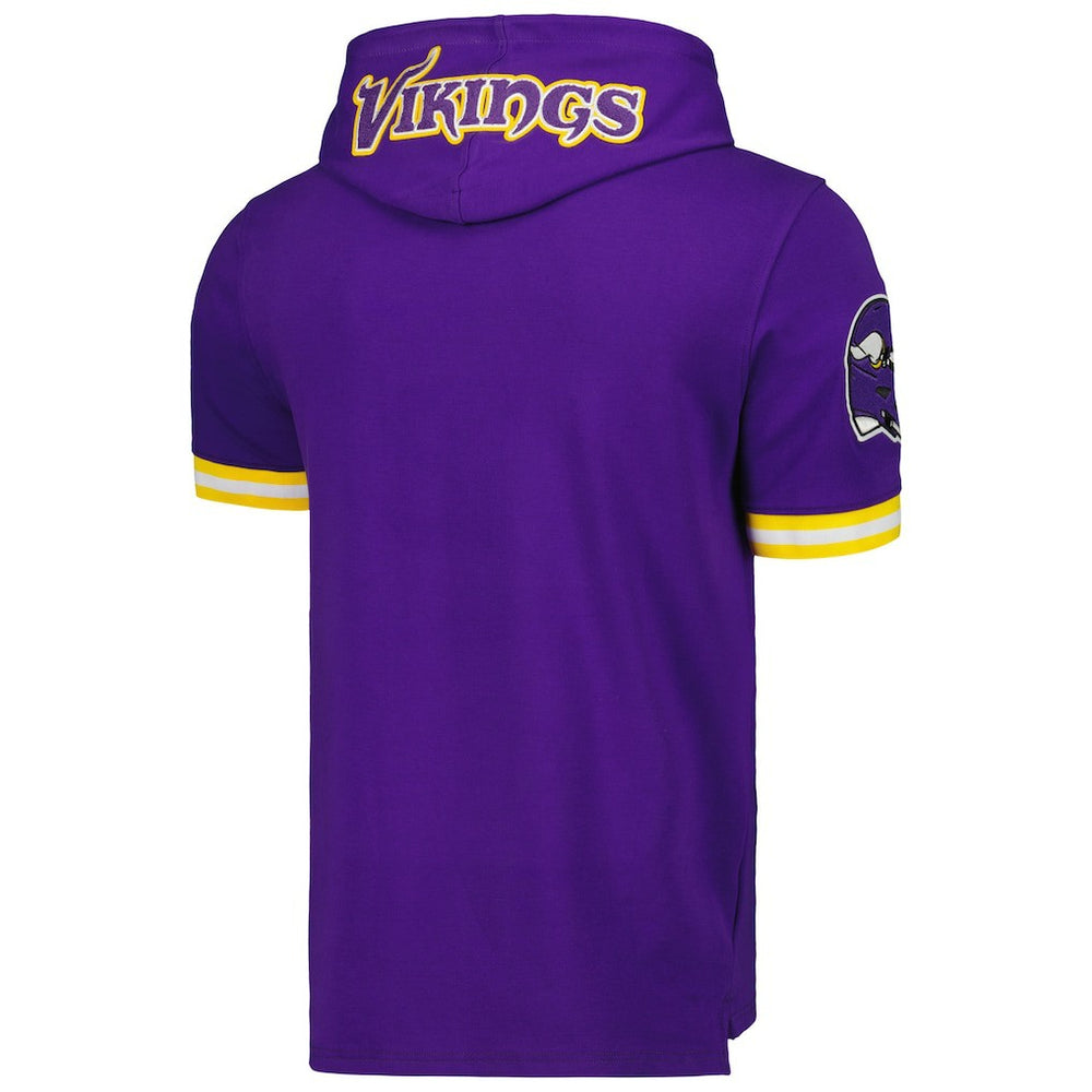 Justin Jefferson Minnesota Vikings Pro Standard Player Name & Number Hoodie T-Shirt Purple - NFL