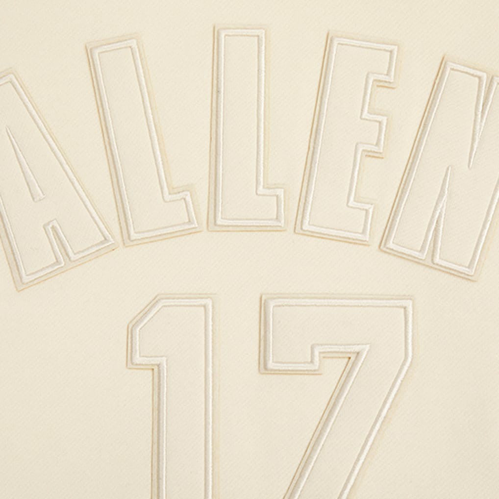 Josh Allen Buffalo Bills Pro Standard Player Name & Number Pullover Hoodie Cream - NFL