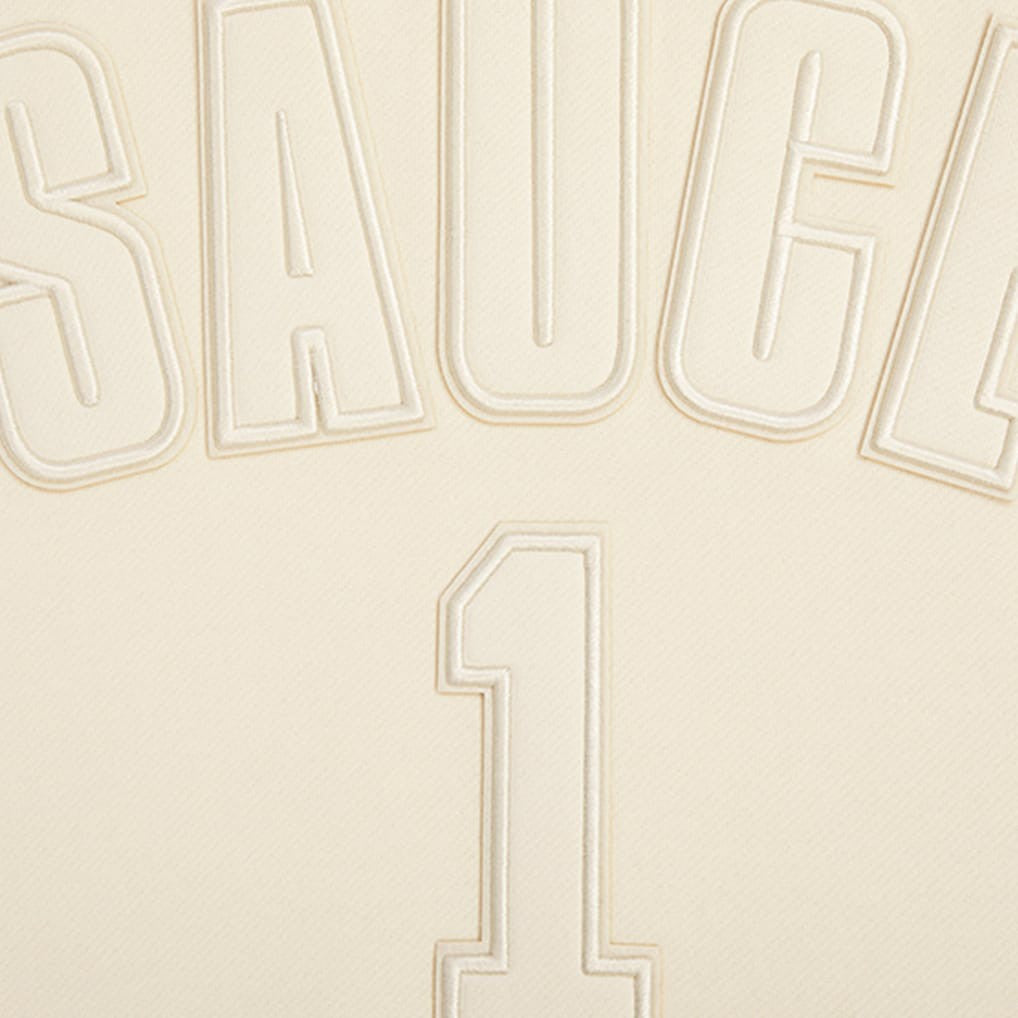 Ahmad Sauce Gardner New York Jets Pro Standard Player Name & Number Pullover Hoodie Cream - NFL