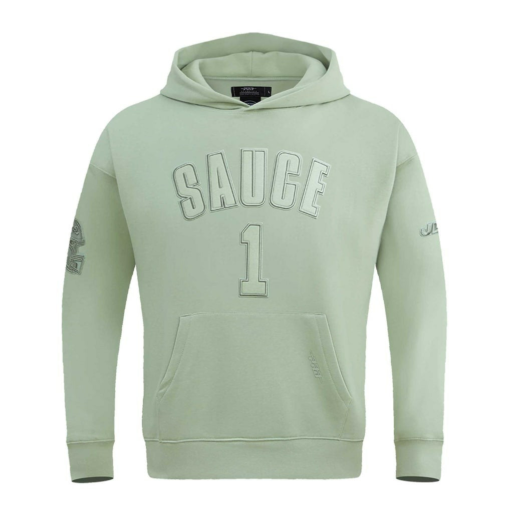 Ahmad Sauce Gardner New York Jets Pro Standard Player Name & Number Pullover Hoodie Light Green - NFL