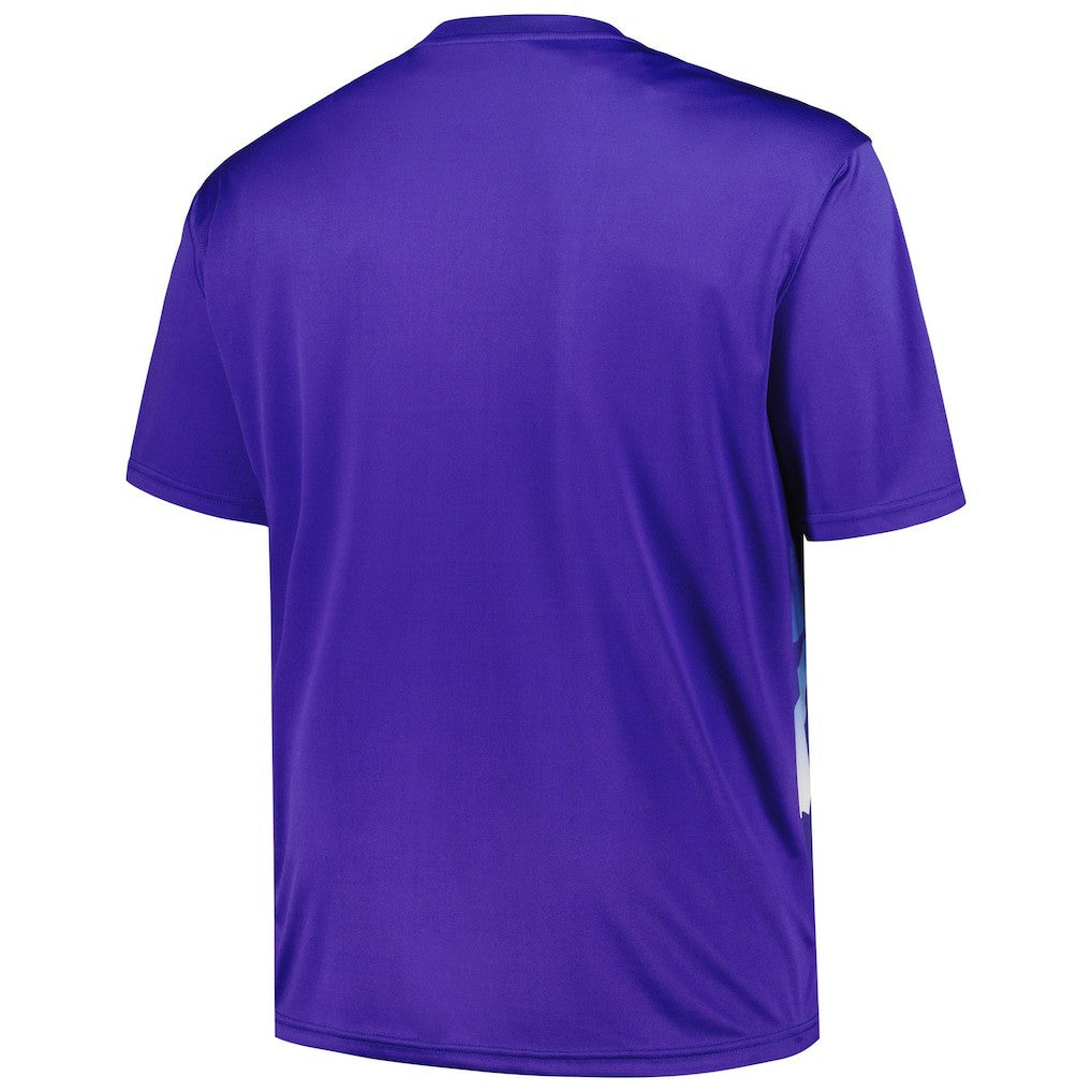 NBA - Philadelphia 76ers Big & Tall Sublimated T-Shirt - Royal