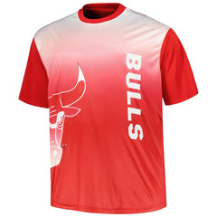 NBA - Chicago Bulls Big & Tall Sublimated T-Shirt - Red