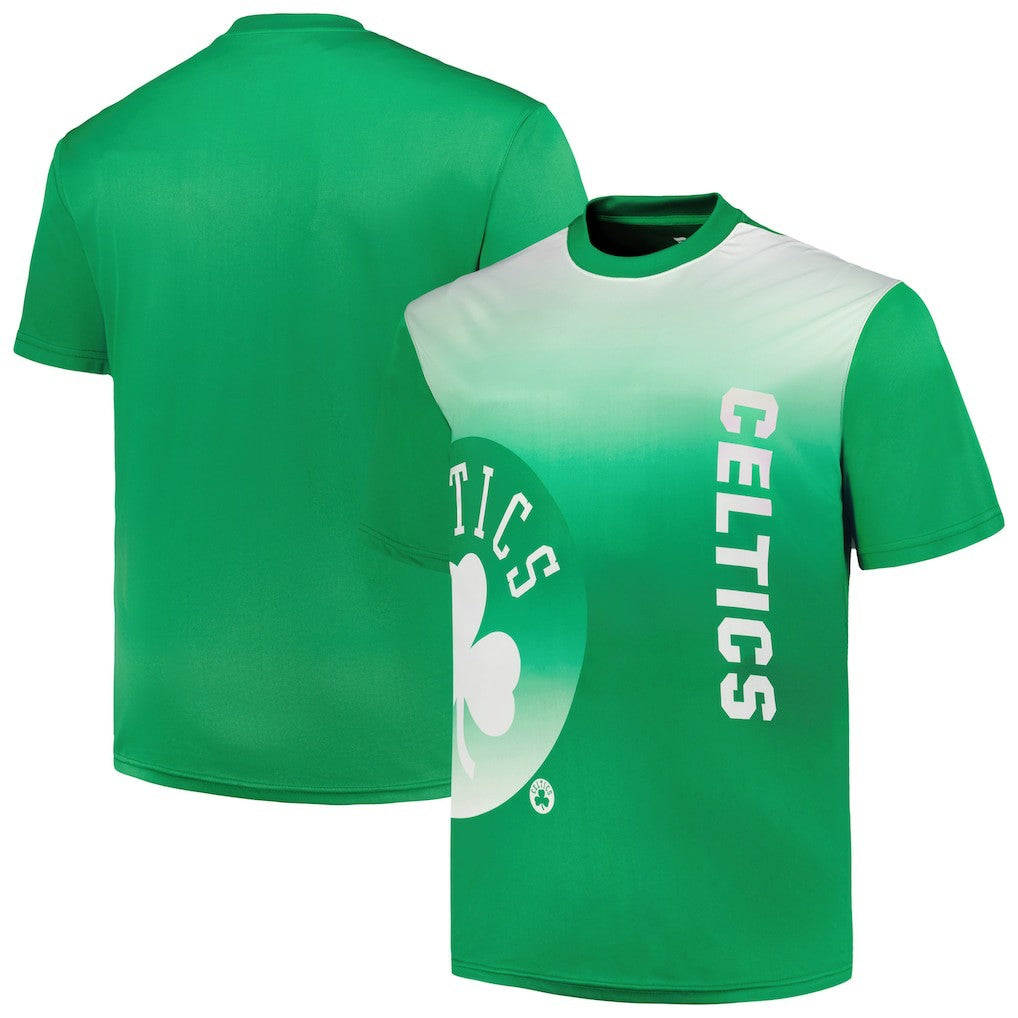 NBA - Boston Celtics Big & Tall Sublimated T-Shirt - Kelly Green