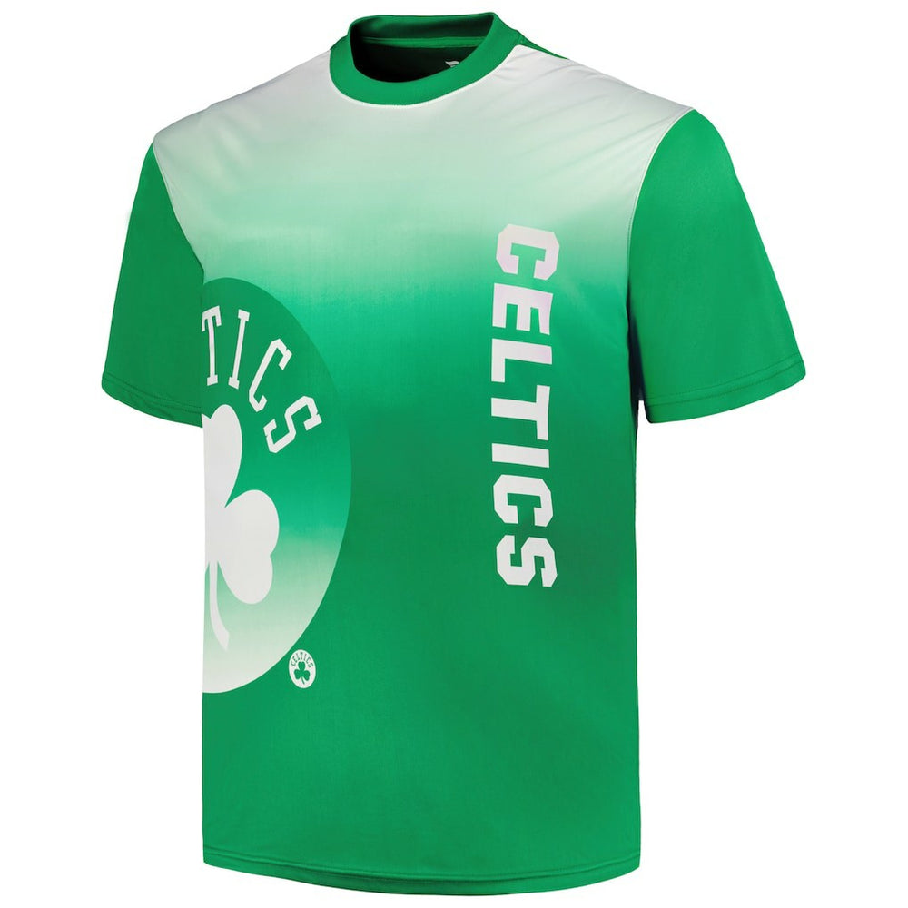 NBA - Boston Celtics Big & Tall Sublimated T-Shirt - Kelly Green