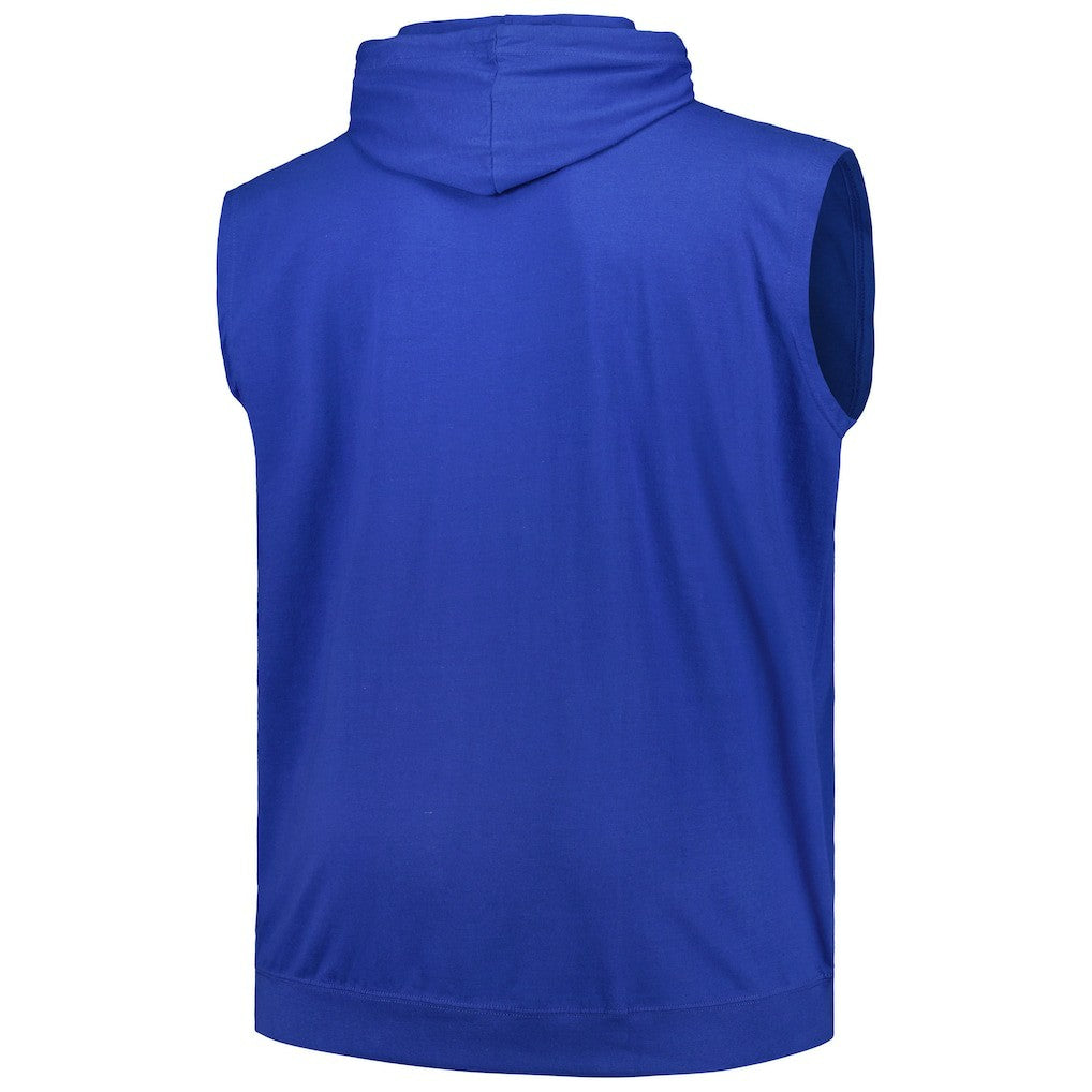 Fanatics - Philadelphia 76ers Big & Tall Jersey Muscle Pullover Hoodie - Royal