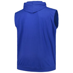Fanatics - Philadelphia 76ers Big & Tall Jersey Muscle Pullover Hoodie - Royal