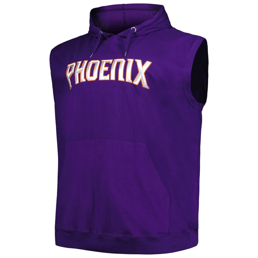 Fanatics - Phoenix Suns Big & Tall Jersey Muscle Pullover Hoodie - Purple
