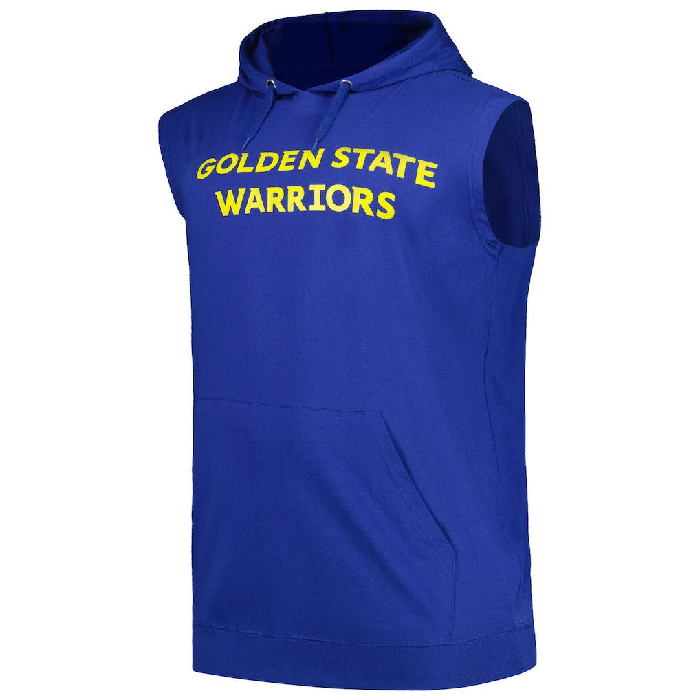 Fanatics - Golden State Warriors Big & Tall Jersey Muscle Pullover Hoodie - Royal