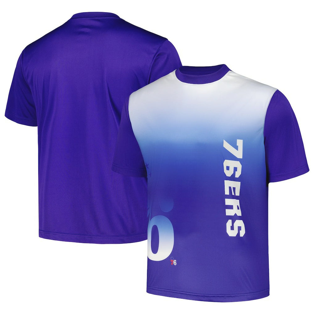 NBA - Philadelphia 76ers Sublimated T-Shirt - Royal