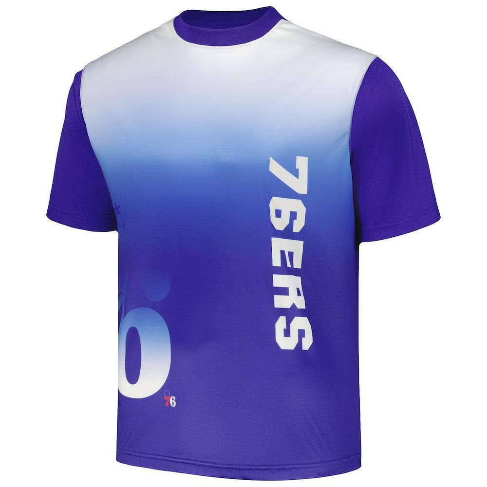NBA - Philadelphia 76ers Sublimated T-Shirt - Royal
