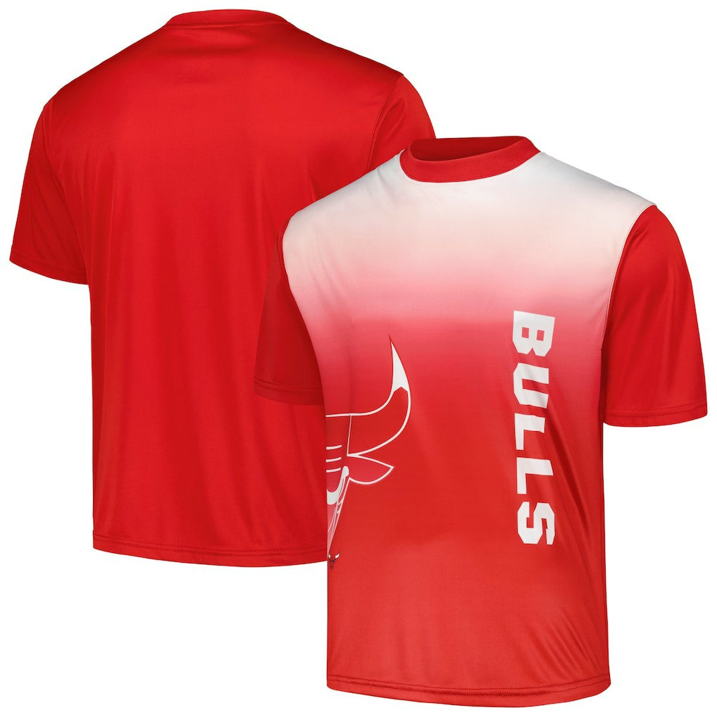 NBA - Chicago Bulls Sublimated T-Shirt - Red
