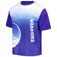 NBA - Golden State Warriors Sublimated T-Shirt - Purple
