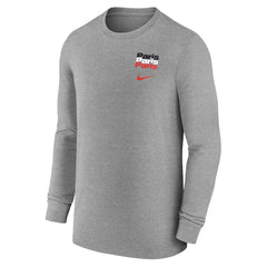 Nike Paris Saint-Germain Legend Long Sleeve T-Shirts - Heather Gray