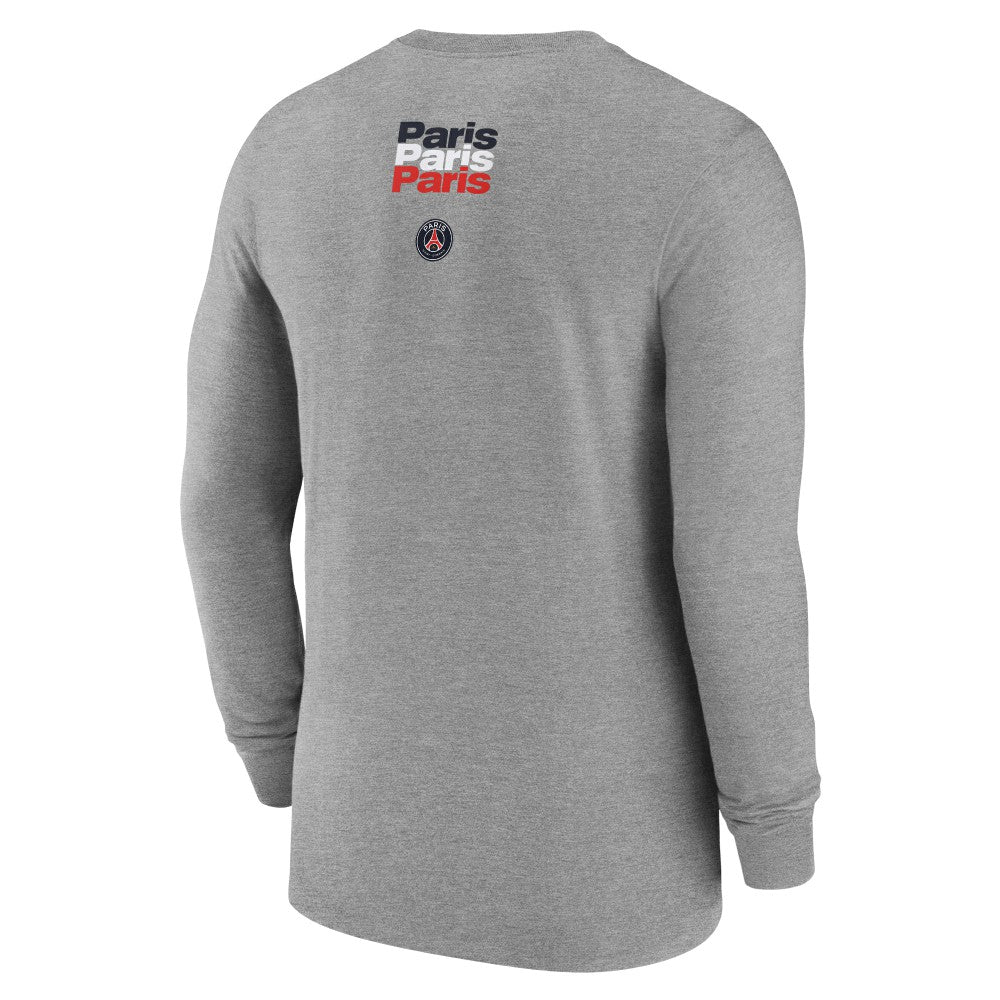 Nike Paris Saint-Germain Legend Long Sleeve T-Shirts - Heather Gray