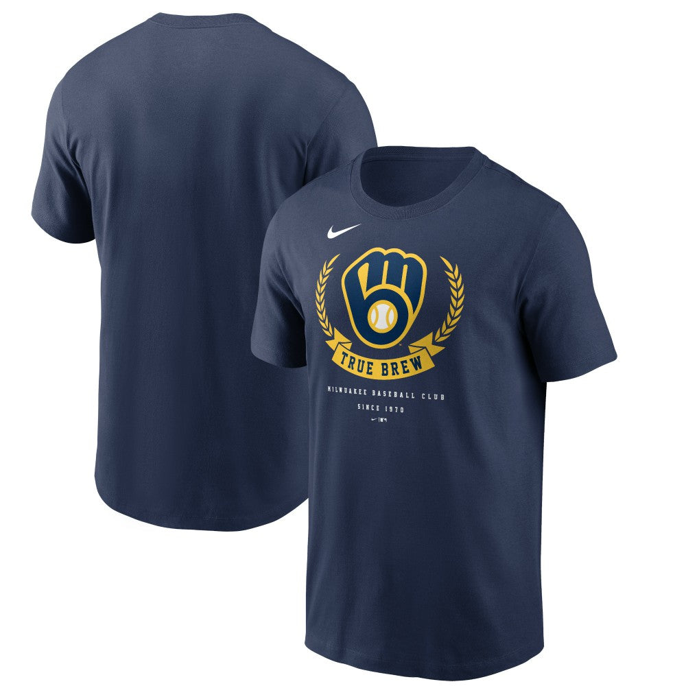 Milwaukee Brewers Nike True Brew Hometown T-Shirt On Sale