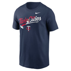 Minnesota Twins Nike Twin Cities Snow Hometown T-Shirt Sale
