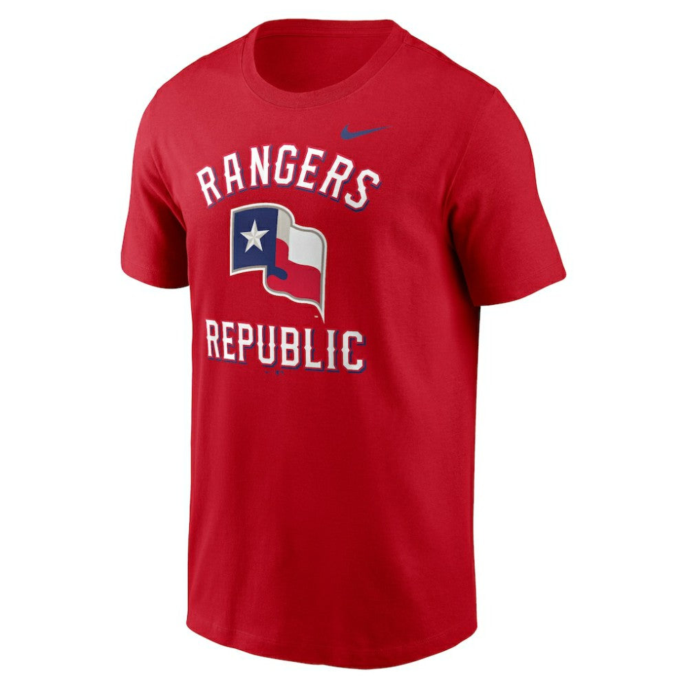 Texas Rangers Nike Lone Star Flag Hometown T-Shirt Online