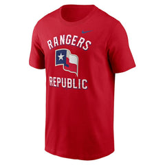 Texas Rangers Nike Lone Star Flag Hometown T-Shirt Online