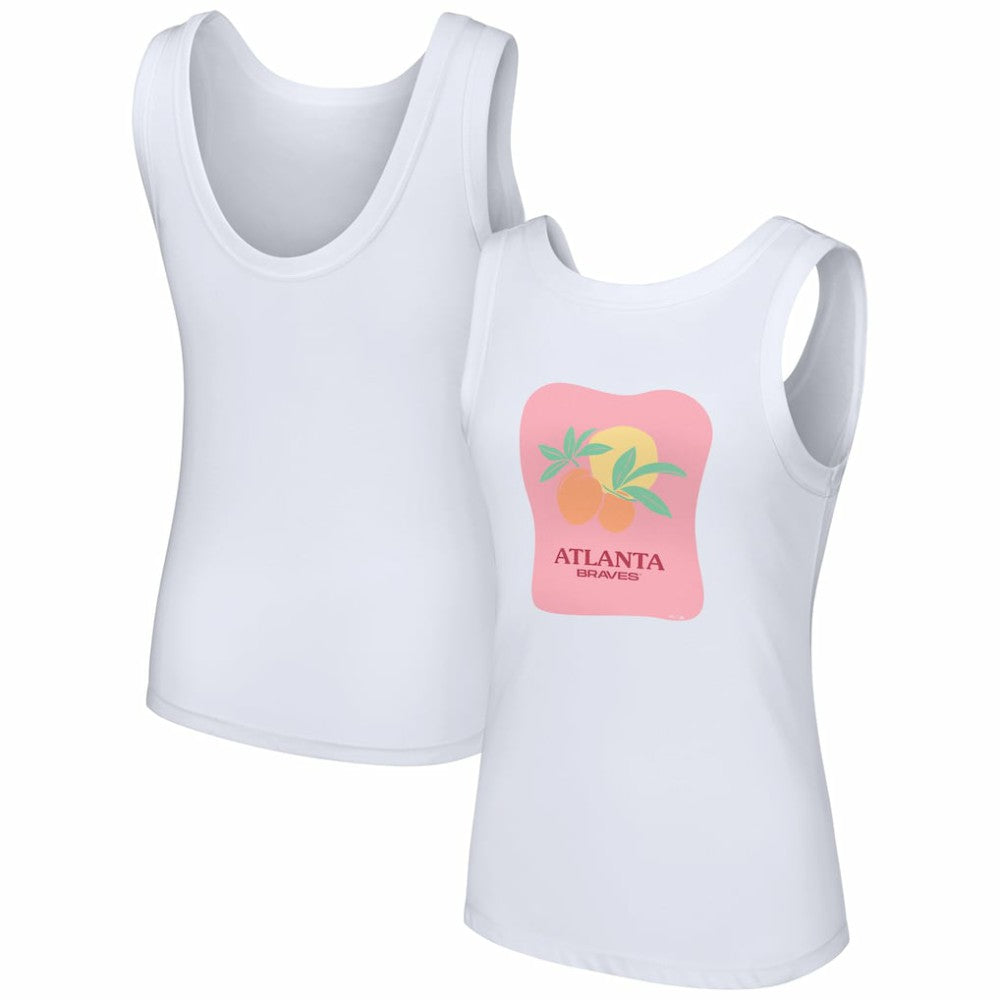 Atlanta Braves Lusso Style Women's Lindy Tank Top On Sale