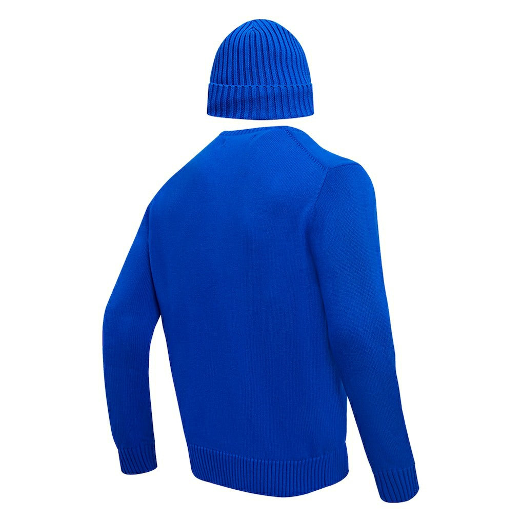 Buffalo Bills Pro Standard Crewneck Pullover Sweater & Cuffed Knit Hat Box Gift Set Royal - NFL